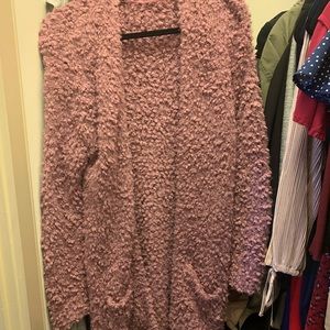 Purple Cardigan